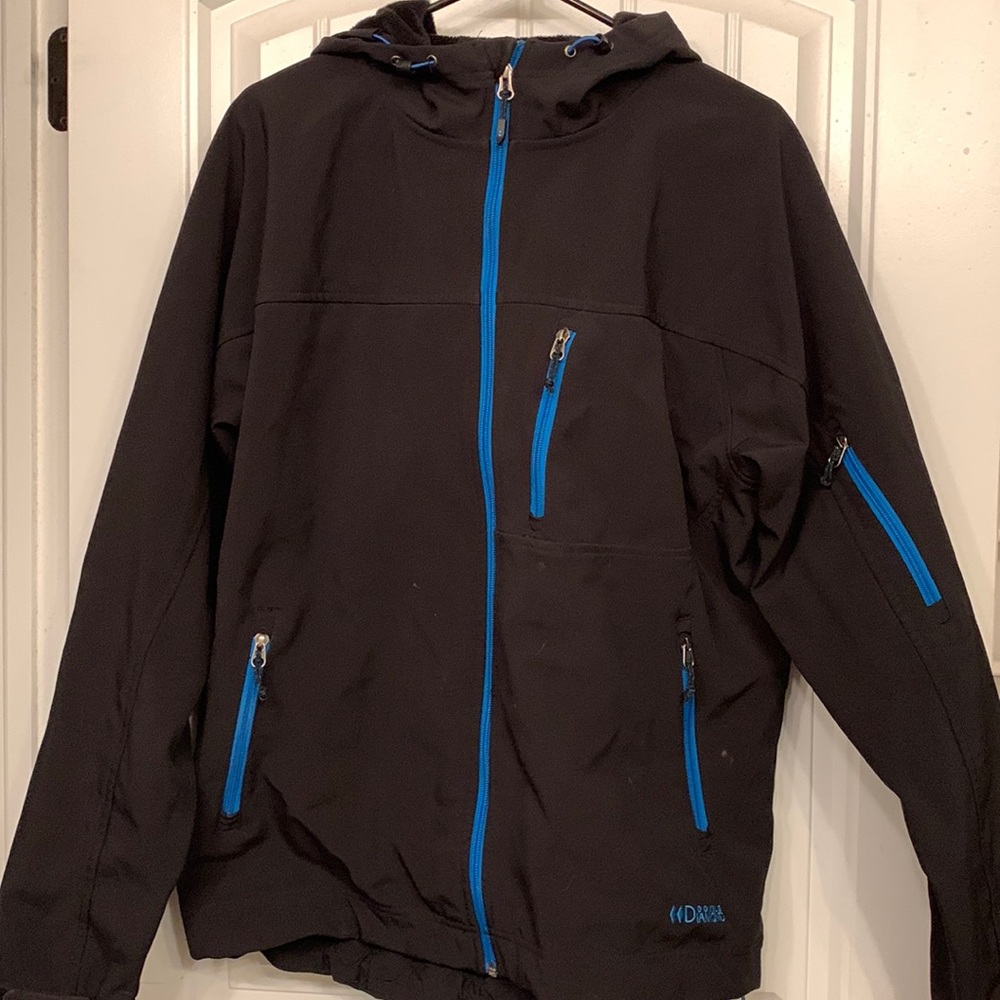 M’s Black Softshell Hoody